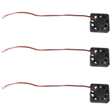 3Pcs 40mm x 10mm 0.12A 2Pin 5V Brushless Sleeve Bearing Cooling Fan