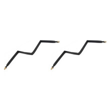 4 Stuks LoRa Platte Kabel SMA Male Naar SMA Female Raam en Deur Feed Thru Coaxkabel Verlengadapter voor LoRa WiFi