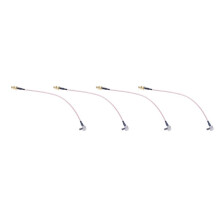 4X 8 inch SMA Female to TS9 Male Pigtail Coaxial Cable RG316