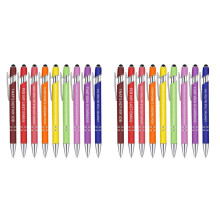 20-Teilige Bürostifte, Lustige Stifte, Demotivierende, Sarkastische Kugelschreiber, Macaron Touch Stylus Stifte für Das Büro, Schwarz
