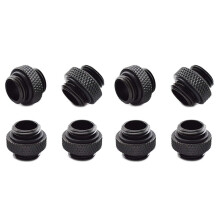8-Pack G1/4 Inch 5mm Male to Male Connector with Sealed O-Ring for PC Water Cooling Systems Extender Fitting