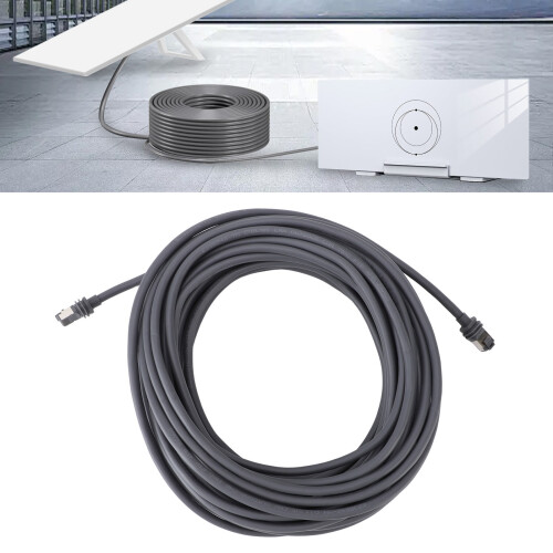 Gen3 V3 IP68 1200Mbps Rect Cable 30ft/9,2m nero