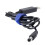 2X Cable de Conversion USB A  Cable de Aumento de Voltaje 5V A 9V 5.5X2.1mm  Macho 1M Nuevo 2