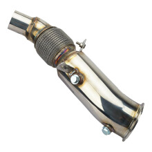 Car Exhaust Manifold Exhaust Downpipe for N20 Engine F20 F21 F22 F30 228i 320i 328i 428i 528i with Sensor