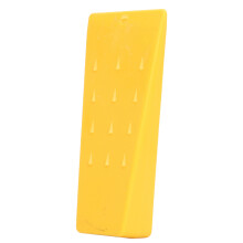 5.5 Inch High Impact ABS Felling Wedge for Tree Cutting Yellow
