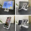 2X Desktop Tablet Computer Stand Multi-Stage Foldable Portable Desktop Student Learning Machine Stand for  (Black) 3