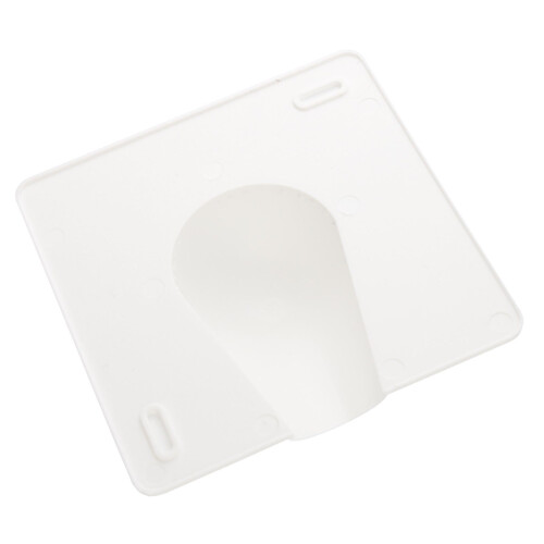 kenable Cable Hole Entry or Exit Brick Blast Exterior Wall Cover Plate White [10 Pack] 2