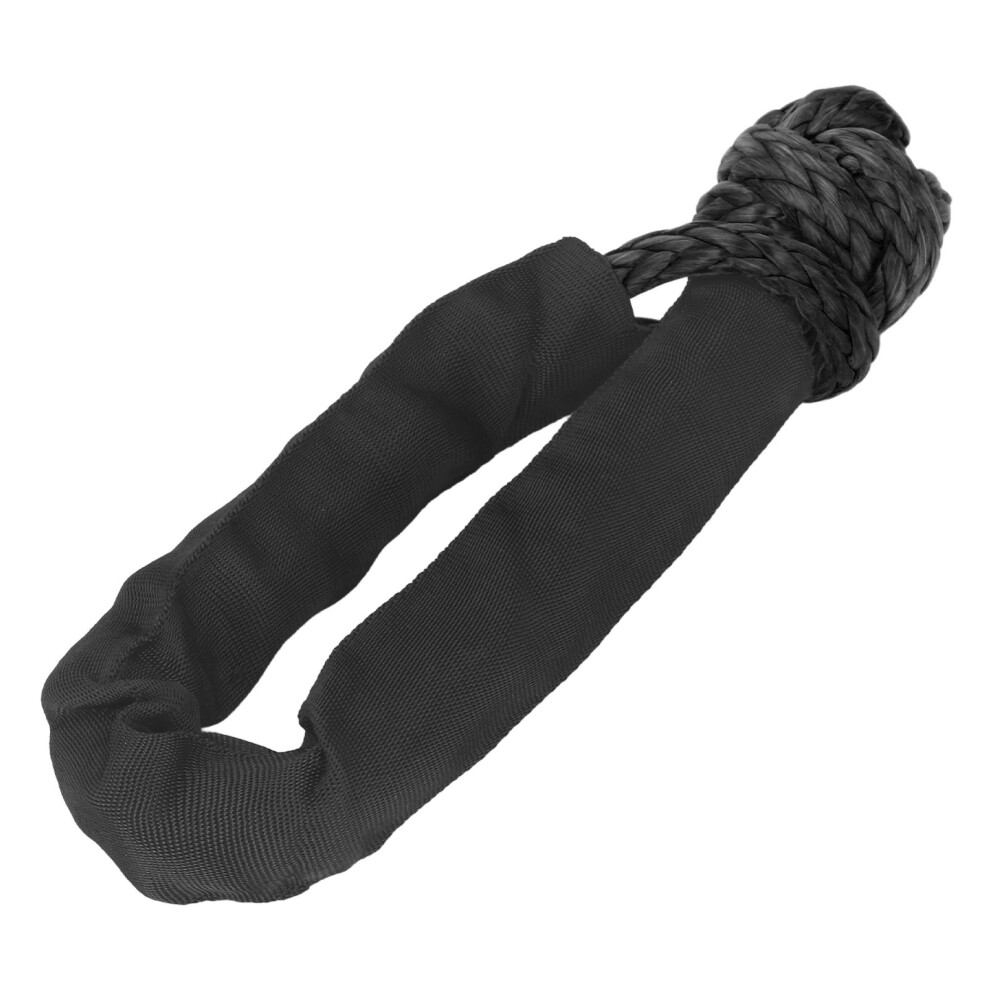 Offroad 4Wd Recovery Shackle 20Mm Soft Rope 41000 Lbs Black For Vehicles 9321386225308