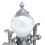 Sanduhr-Timer 15 Min, 22  8,5 cm, helles Zinn 8