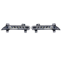 1 Pair LED Fog Light Daytime Lamp Running Light Bumper Lamp for  Fluence 2014+  Parts