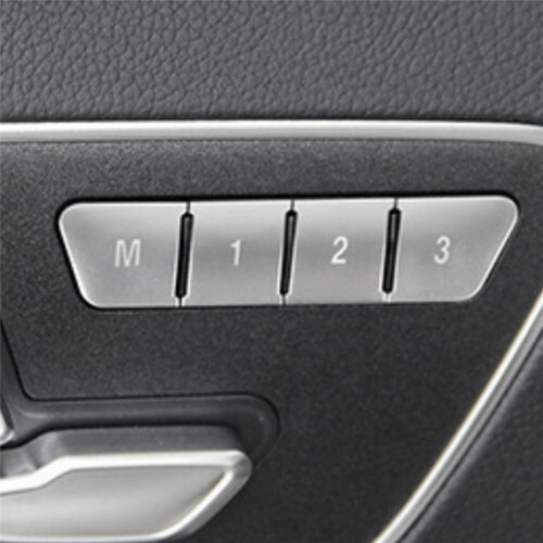 Car Front Left  Memory Control Buttons  2048700081 for - A B C GLA CLASS W166 W172 W204 Silver 2