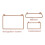 3PCS  Car Instrument+Navigation Screen +Interior Mirror Protective Frame Trim for    /for  Seagull 5
