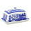 Blue Willow Butter Dish Covered Server Ceramic Tableware Antique Oriental Style 6