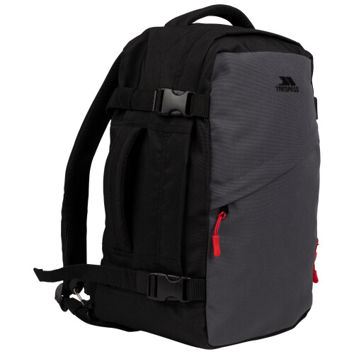 Trespass (20L, Black) Trespass Underseat Cabin Bag Backpack - Ervol 2