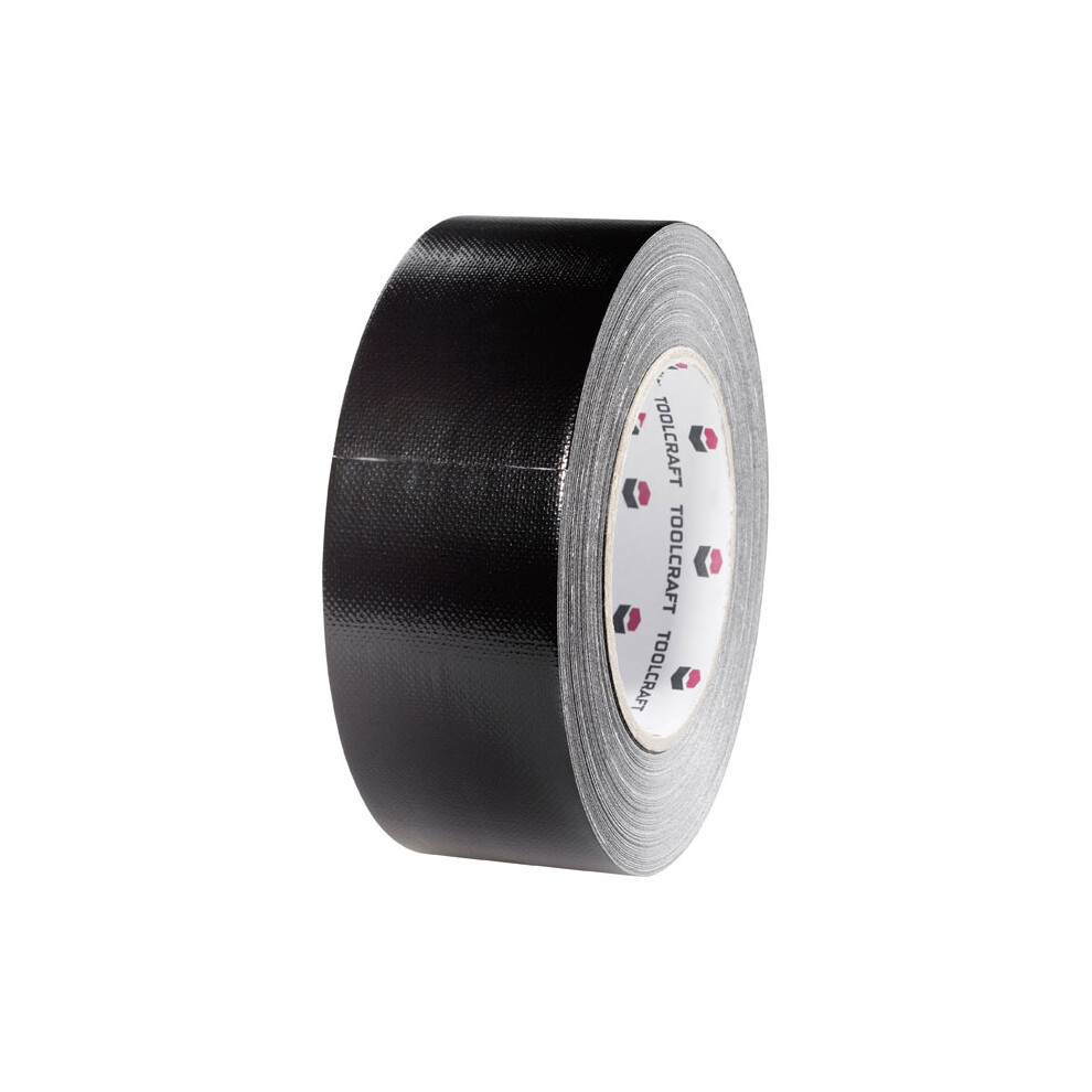 Toolcraft 404175 Fabric Gaffer Tape 40 M X 48 Mm - Black 4016138816709