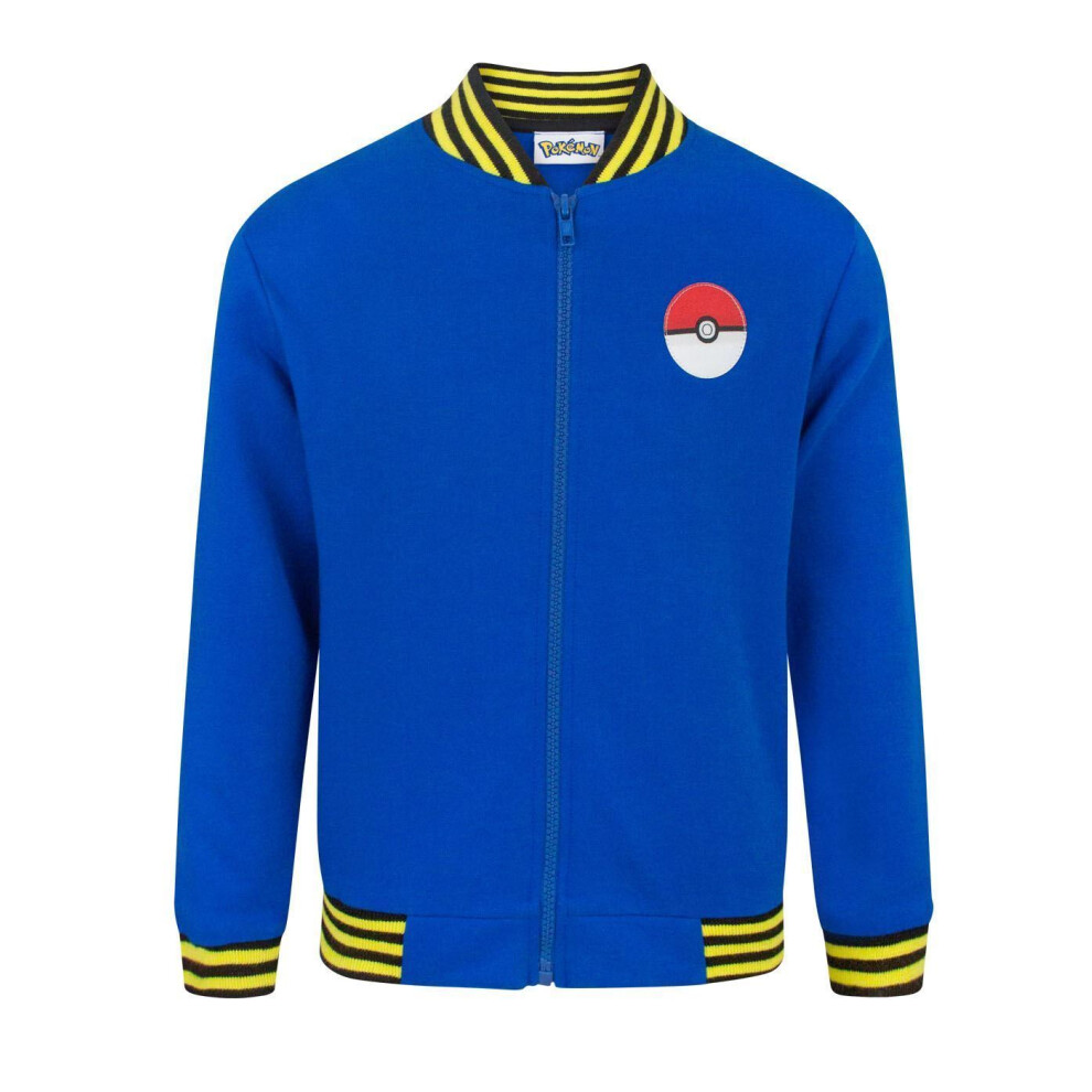 New Pokémon Boys Pokemon Bomber Jacket (S ) Blue
