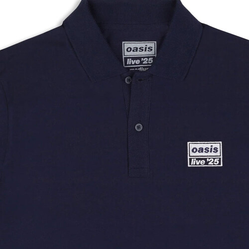 Oasis Oasis Live 25 Lockup Polo Shirt 1