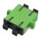 kenable OS2 Single Mode SC/APC to SC/APC Duplex Fiber Optic Adapter/Coupler - Green 4