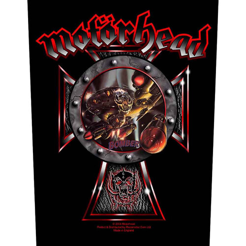Motorhead Bomber Band Logo Back Patch 1
