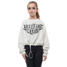 Stranger Things Sweatshirt Hellfire Club Logo Bubble Drawstring Girls Womens