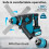 Traderight  21V Cordless Rotary Hammer Drill SDS Plus Concrete Impact Drill Tool 6