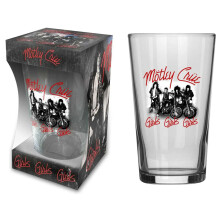 Motley Girls Girls Girls Beer Glass