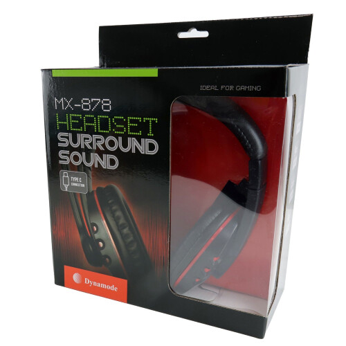 Dynamode Nemesis MX-878-C USB C Surround Sound Headset with Microphone 1