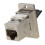 Keystone Cat6A Shielded FTP Pass Through RJ45 Panel Mount Coupler Adapter 2
