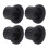 4 pezzi M167267 Bussole per albero della ruota a flangia in plastica 1