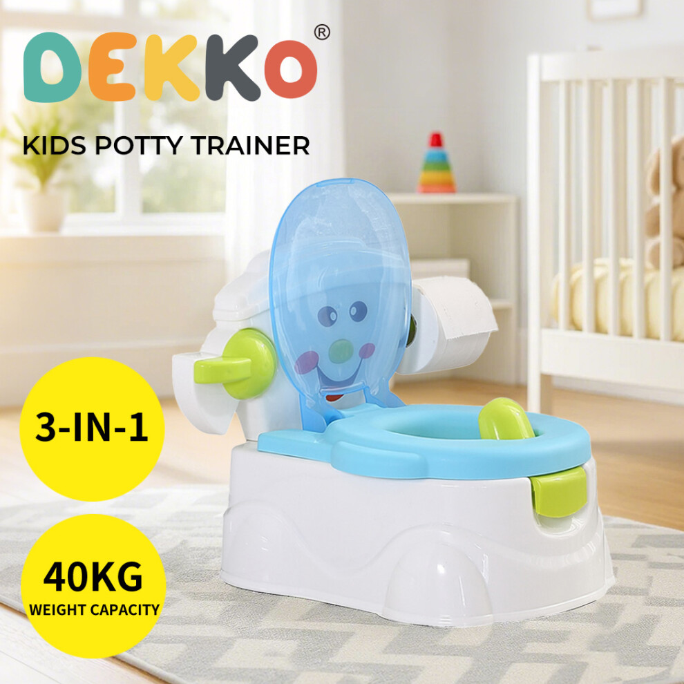 Dekko 3-In-1 Potty Trainer Non-Slip Toddler Seat