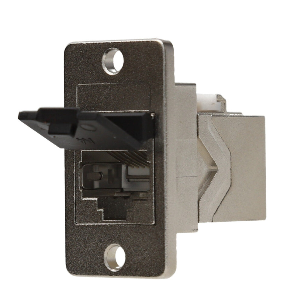 Kenable Keystone Cat5e Shielded Ftp Pass Through Rj45 Panel Mount Coupler Adapter