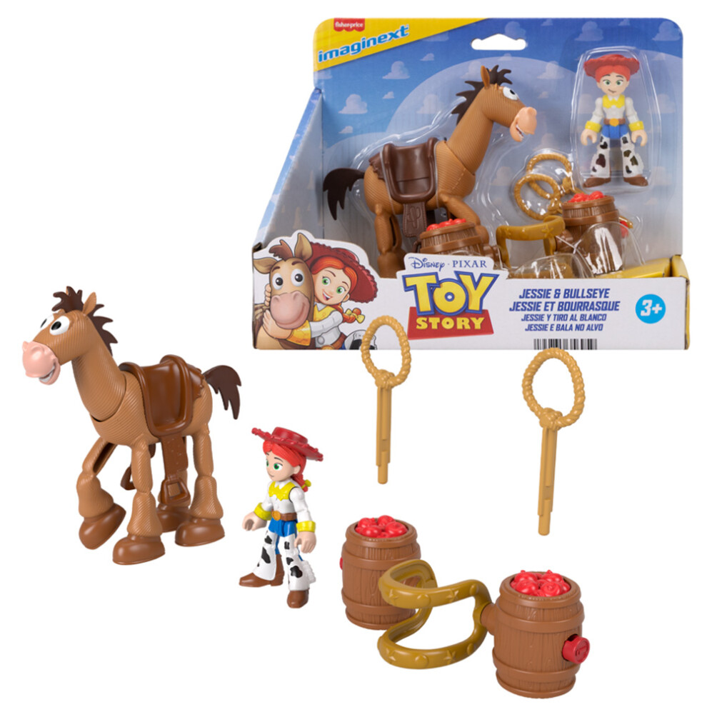 Toy Story Mattel Imaginext - Toy Story: Jessie & Bullseye Figure Toy Age 3+