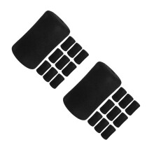 20Pcs Universal Black Foam Pads for Gym Workout and Fitness Equipment