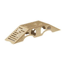 Wooden Simulation Off-Road Obstacles for 1/16 1/18 1/24 RC Crawler Model Car Adult Children'S Toys Assembly Prop SG-PP01