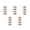 20Pcs Black Fingernail Display Plate Nail Training Holder for Home Use 1