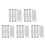 150Pcs Durable Stainless Steel Spring for Pruning Shears Garden Use 5
