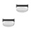 2Pcs Versatile Stainless Steel Hamburger Press Manual Burger Shaper 5