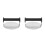 2Pcs Versatile Stainless Steel Hamburger Press Manual Burger Shaper 9