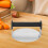 2Pcs Versatile Stainless Steel Hamburger Press Manual Burger Shaper 11
