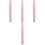 4Pcs Quick-Dry Lash Glue Dual-Ended Pink for Eyelash Extension Tools 4