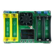 18650 21700 4-Channel Battery Tester Type-C LCD Display Battery Capacity Tester MAh Lithium Battery Detection Module