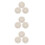 9Pcs Compact Wooden Cross Stitch Thread Organizer Durable Craft Holder 1
