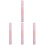 4Pcs Quick-Dry Lash Glue Dual-Ended Pink for Eyelash Extension Tools 1