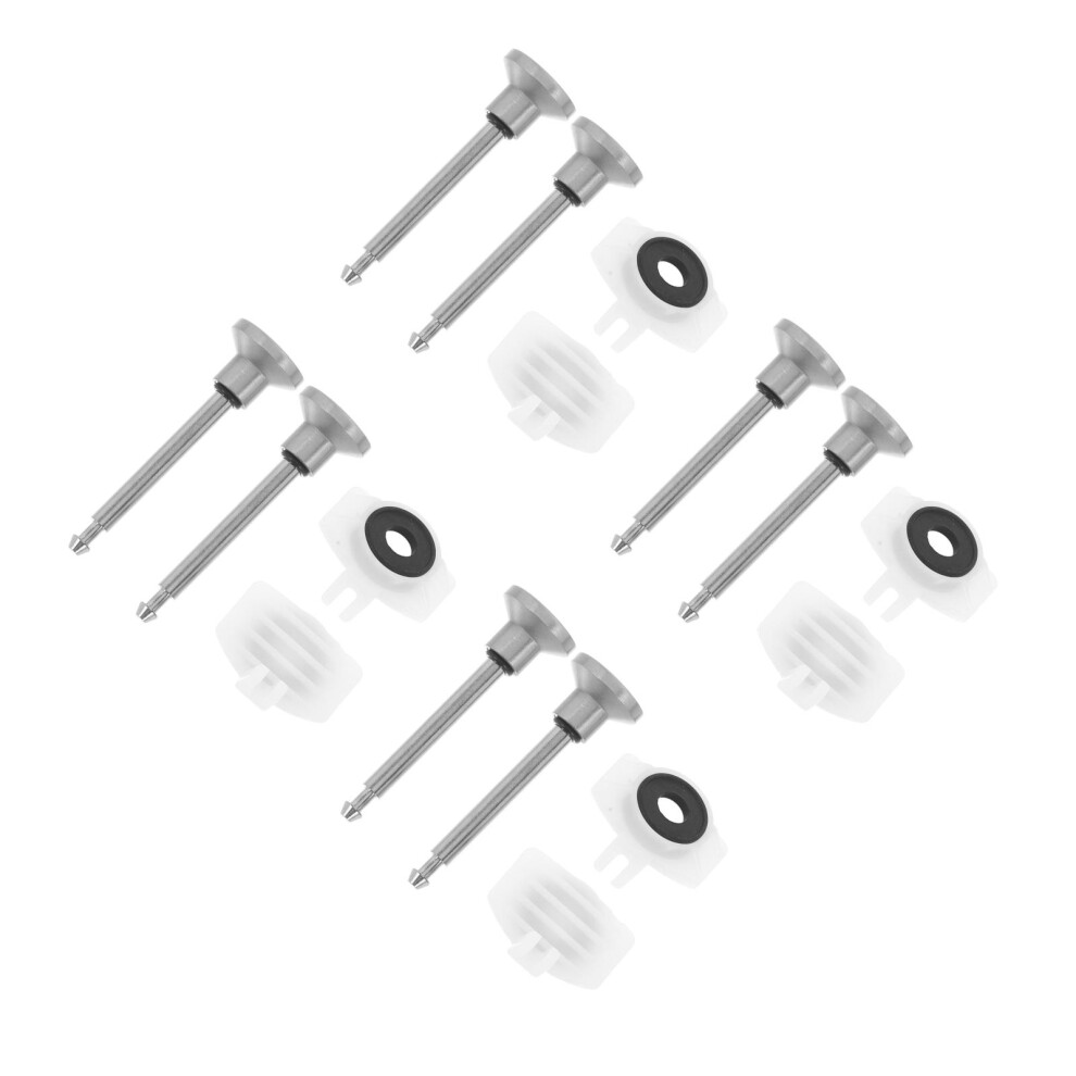 8Sets Leakproof Silver Bathtub Faucet Diverter Valve Repair Kit 3682144234656