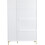 Seconique Miami 3 Door Wardrobe - White with Gold Feet 5