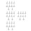 40Pcs Polymer Clay Tools Ceramic Kiln Prop Nails Optimal Heat Control 6