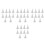 40Pcs Polymer Clay Tools Ceramic Kiln Prop Nails Optimal Heat Control 9