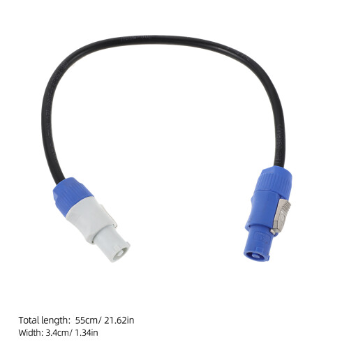 Stage Light Power Cord Copper Core Durable Insulated 2
