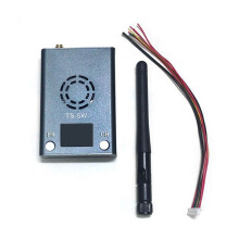 4.9-5.8G 5W VTX 64CH FPV Transmissor de Vídeo 25mW/5W Alta Potência Ajustável para FPV Long Rang RC Drone