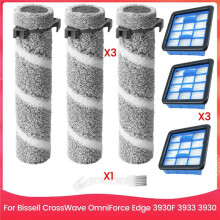 3930F 3933 3930 Brush Roll Filter Kit for  CrossWave OmniForce  Cordless Multi-Surface Hard Floor Cleaner